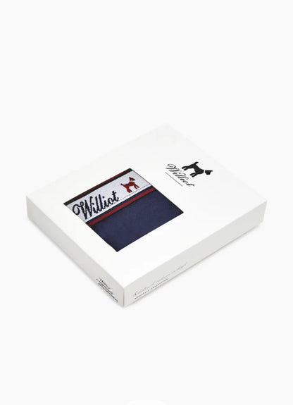 BOXER LISO MARINO WILLIOT