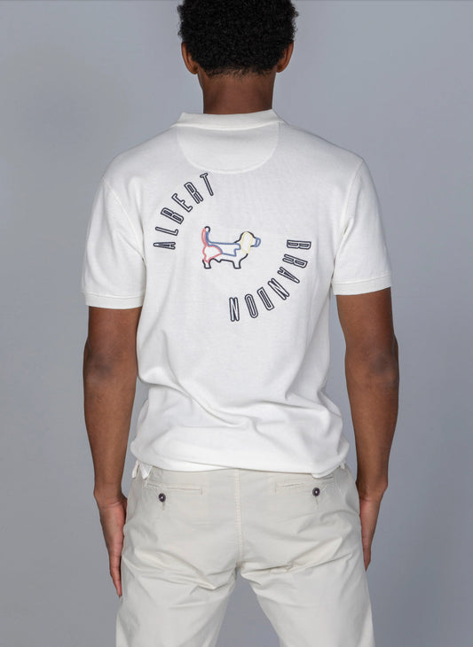 POLO DALTONA BLANCO ROTO ALBERT BRANDON