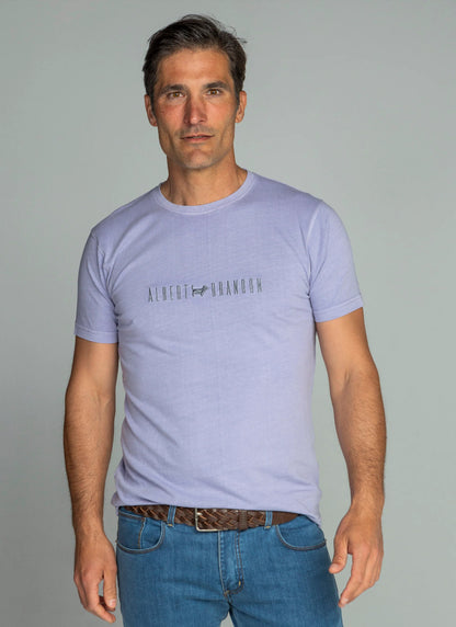 CAMISETA RISEN DELAVADA MALVA ALBERT BRANDON