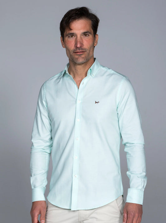 CAMISA MINIOXFORD YALE VERDE PALO ALBERT BRANDON