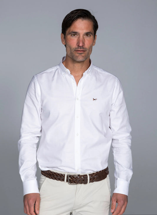 CAMISA MINIOXFORD YALE BLANCO ALBERT BRANDON