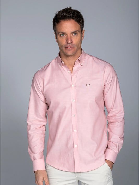 CAMISA MINIOXFORD YALE SALMON EMPOLVADO ALBERT BRANDON