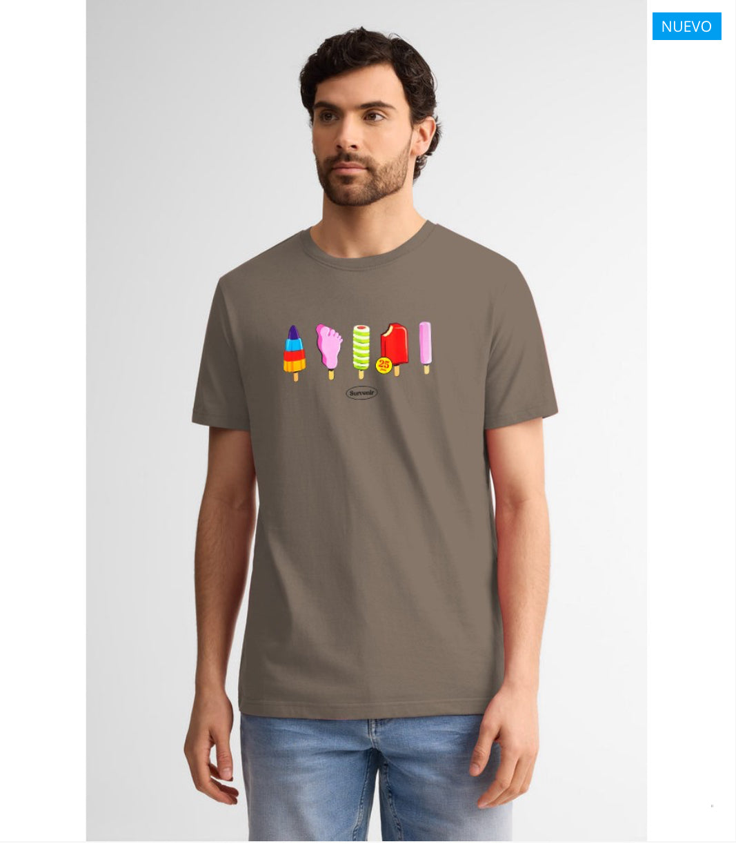 CAMISETA HELADOS SURVENIR