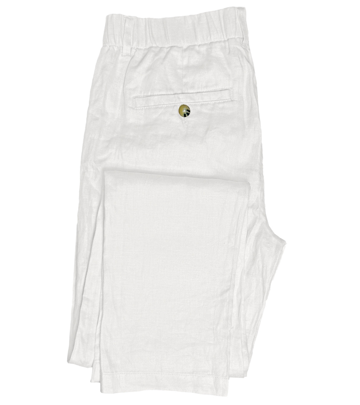 PANTALON LINO CON PINZAS DELANTERA BLUE COAST BLANCO