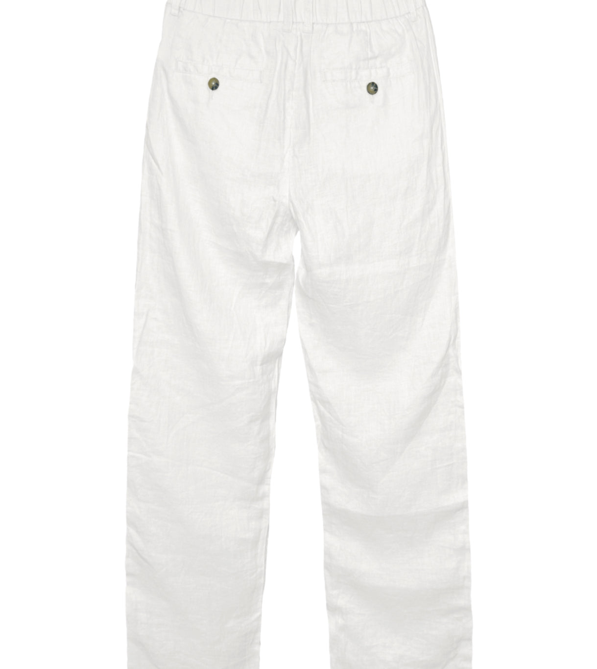 PANTALON LINO CON PINZAS DELANTERA BLUE COAST BLANCO