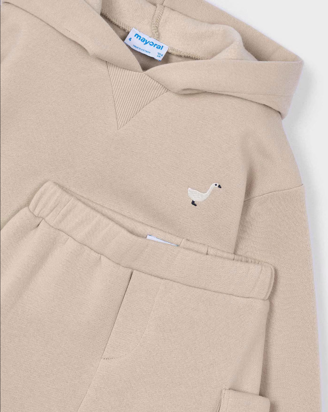 CONJUNTO SUDADERA Y FALDA CARGO MAYORAL NIÑA
