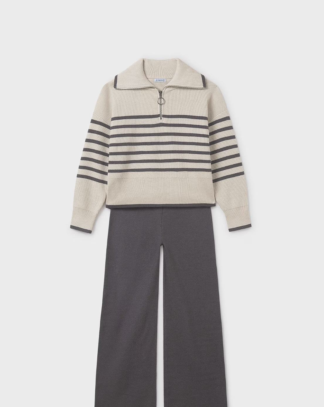 CONJINTO 7583 PANTALON Y JERSEY RAYAS MAYORAL NIÑA