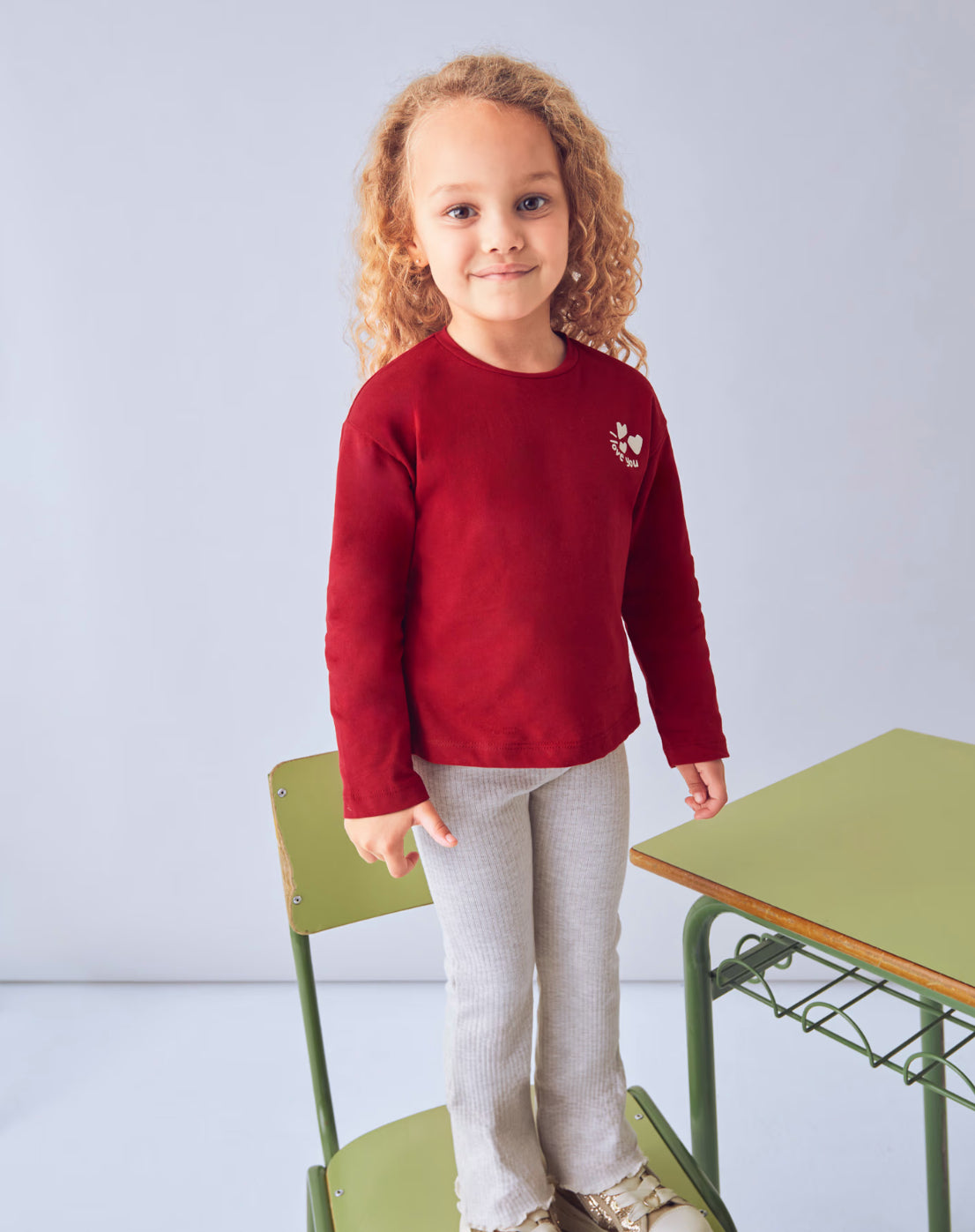 CAMISETA GRAFICA M/L MAYORAL NIÑA