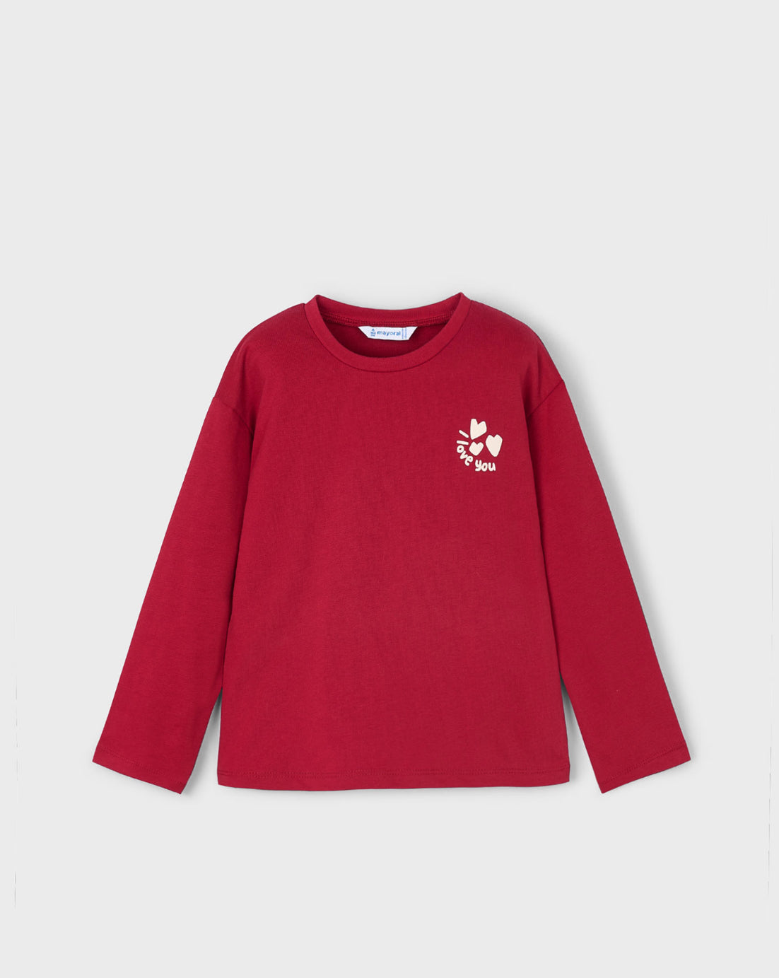 CAMISETA GRAFICA M/L MAYORAL NIÑA