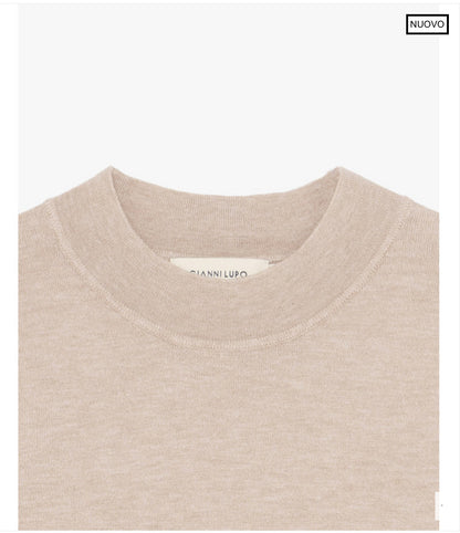 JERSEY C/PERKING BEIGE GIANNI LUPO