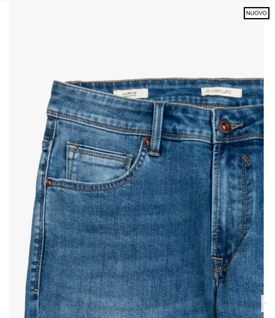 PANTALON TEJANO REGULAR FIT GIANNI LUPO