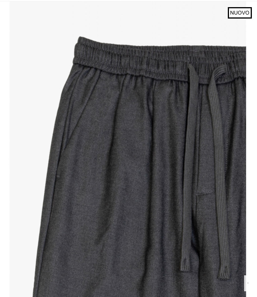 PANTALON JOGGER CON PINZAS GRIS GIANNI LUPO