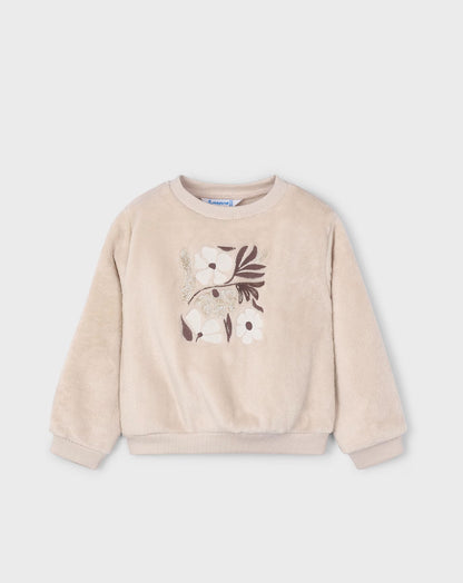 SUDADERA PELOS 4432 FLORES MAYORAL NIÑA