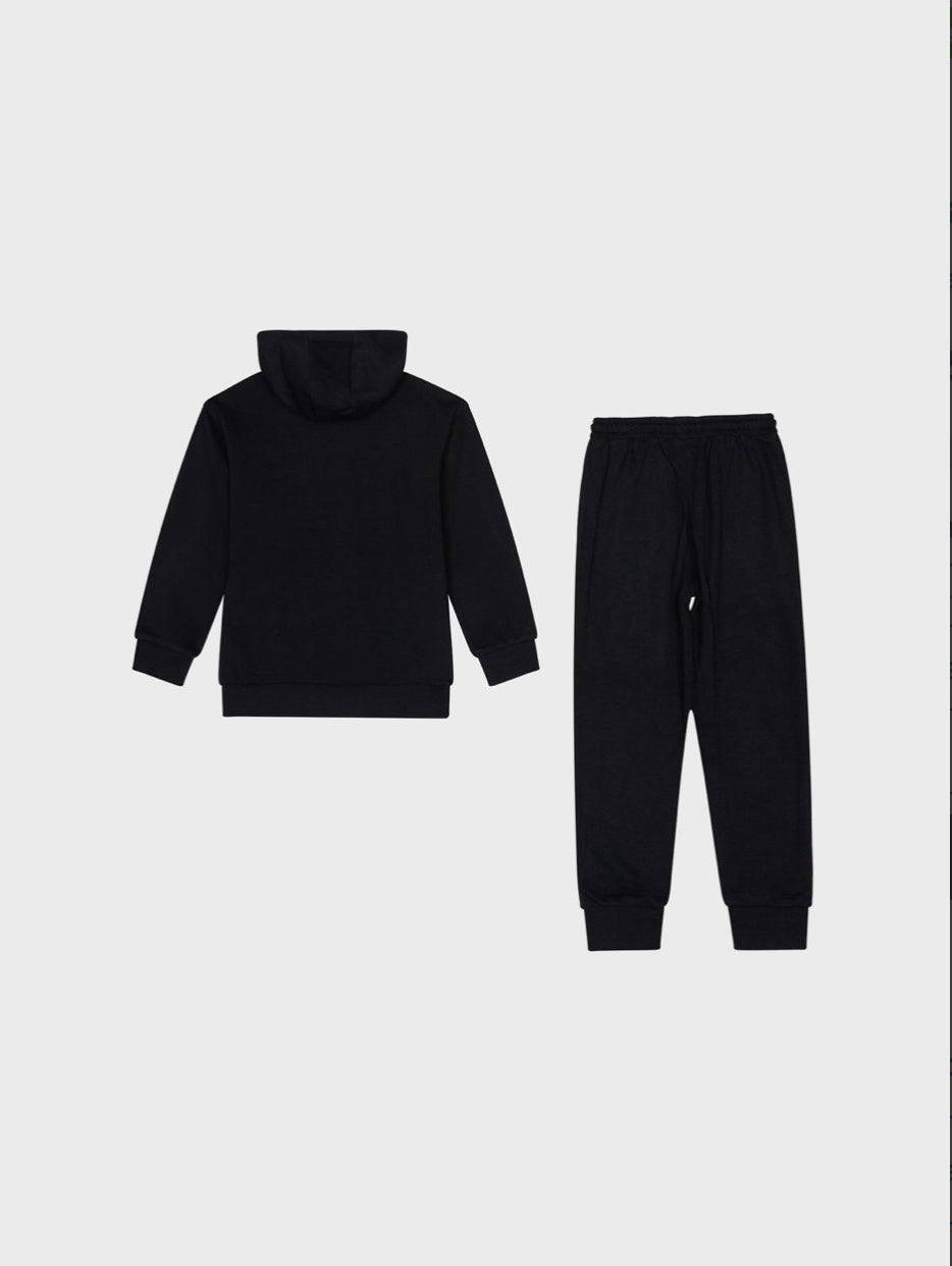 CONJUNTO CORES DOS PIEZAS NEGRO ATIVO NIÑO