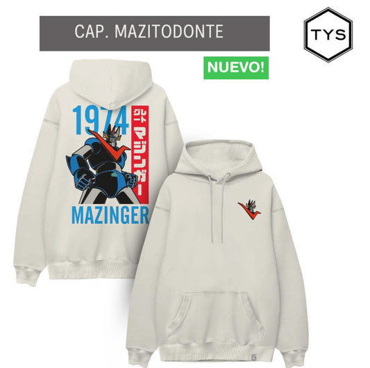 SUDADERA CAP. MAZITODONTE TYS