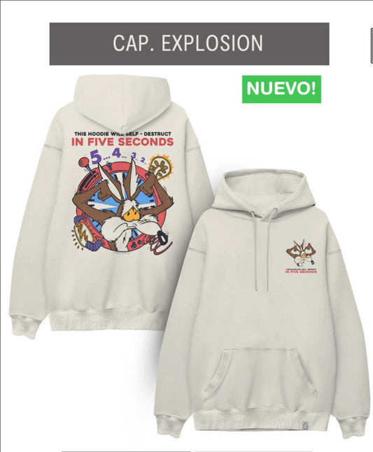 SUDADERA CAP EXPLOSION TYS