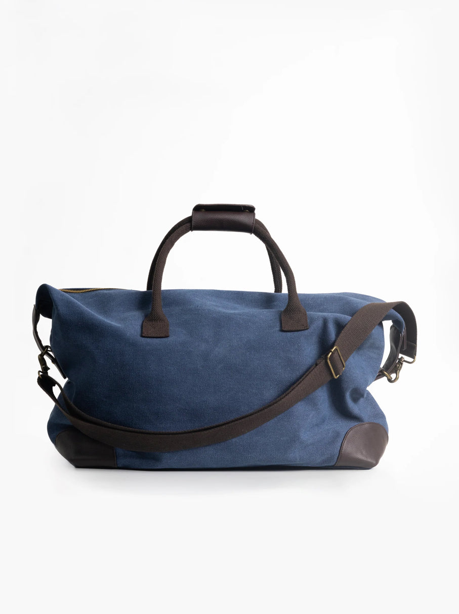 BOLSO DE VIAJE AZUL ÍNDIGO PUROEGO