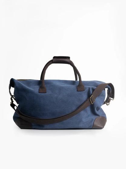 BOLSO DE VIAJE AZUL ÍNDIGO PUROEGO