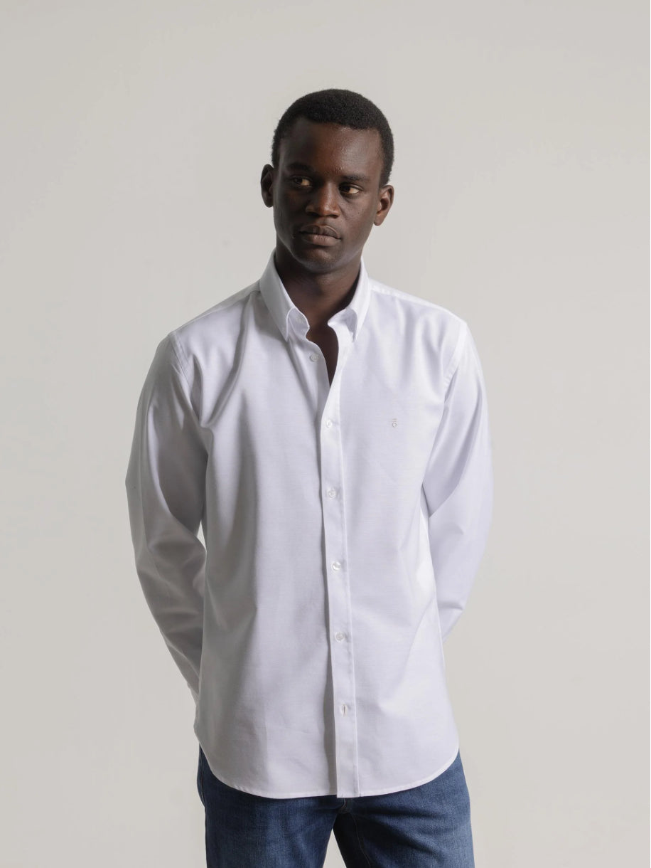 CAMISA OXFORD BLANCA PUROEGO