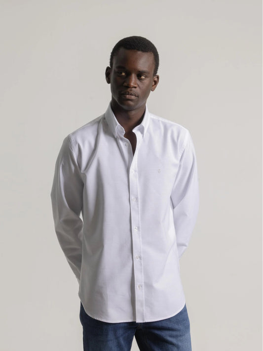 CAMISA OXFORD BLANCA PUROEGO