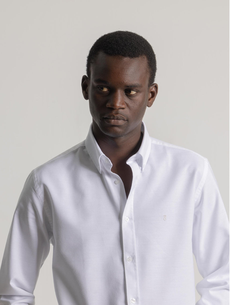 CAMISA OXFORD BLANCA PUROEGO