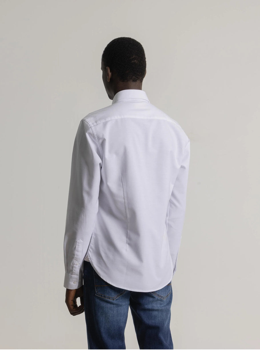 CAMISA OXFORD BLANCA PUROEGO