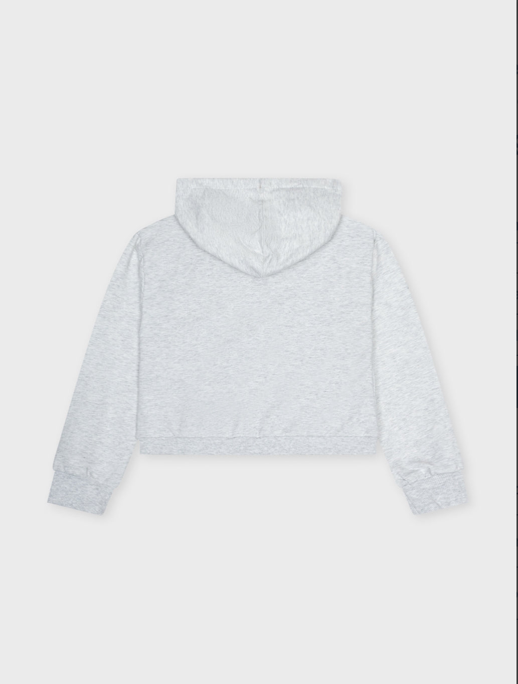 SUDADERA CON CAPUCHA GRIS ATIVO NIÑA