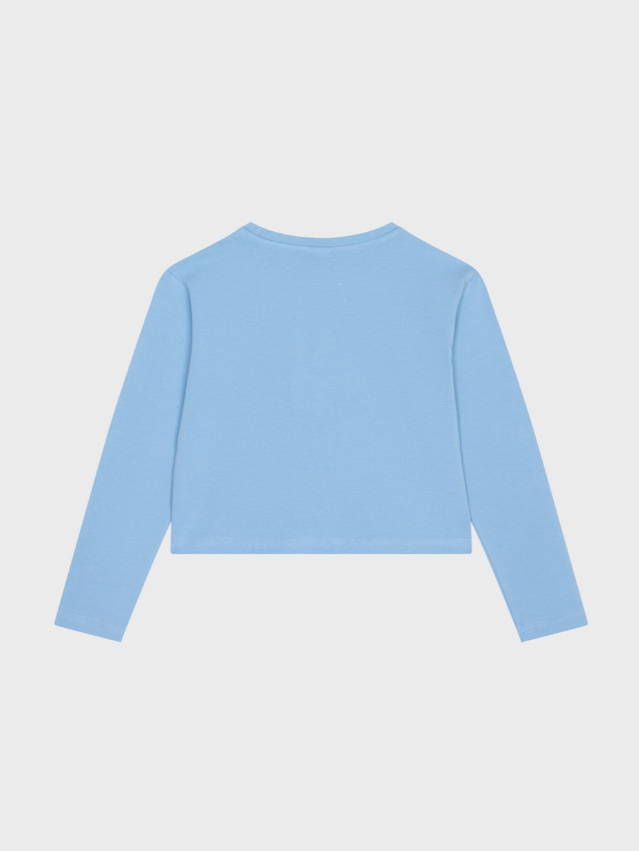 CAMISETA ESTAMPADA M/L ATIVO NIÑA