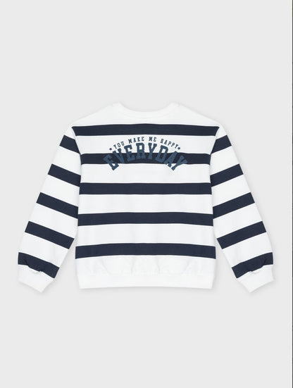 SUDADERA RAYAS ATIVO NIÑA