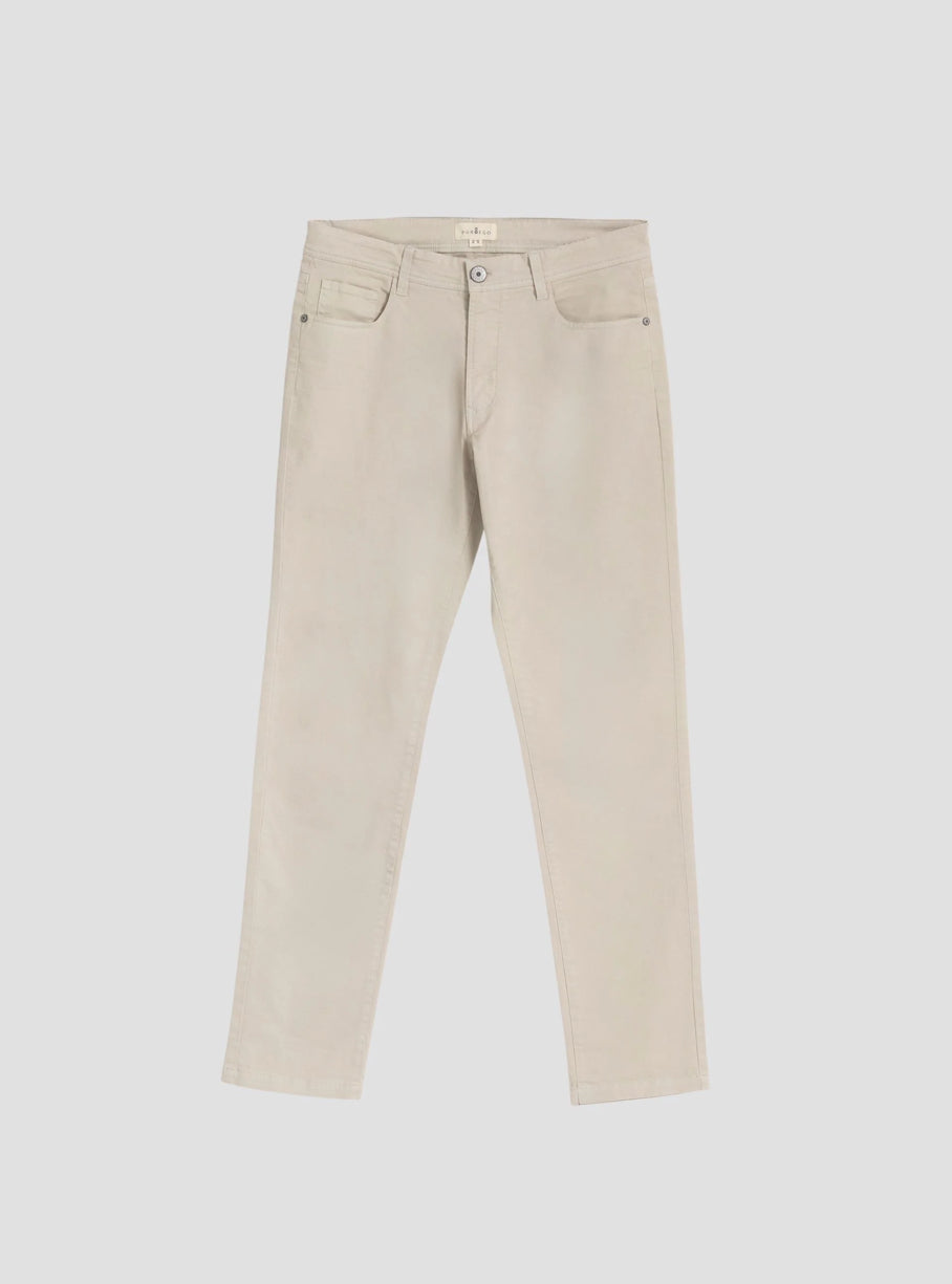PANTALON 5 BOLSILLOS MARFIL PUROEGO