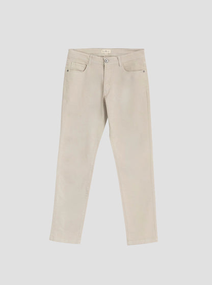PANTALON 5 BOLSILLOS MARFIL PUROEGO