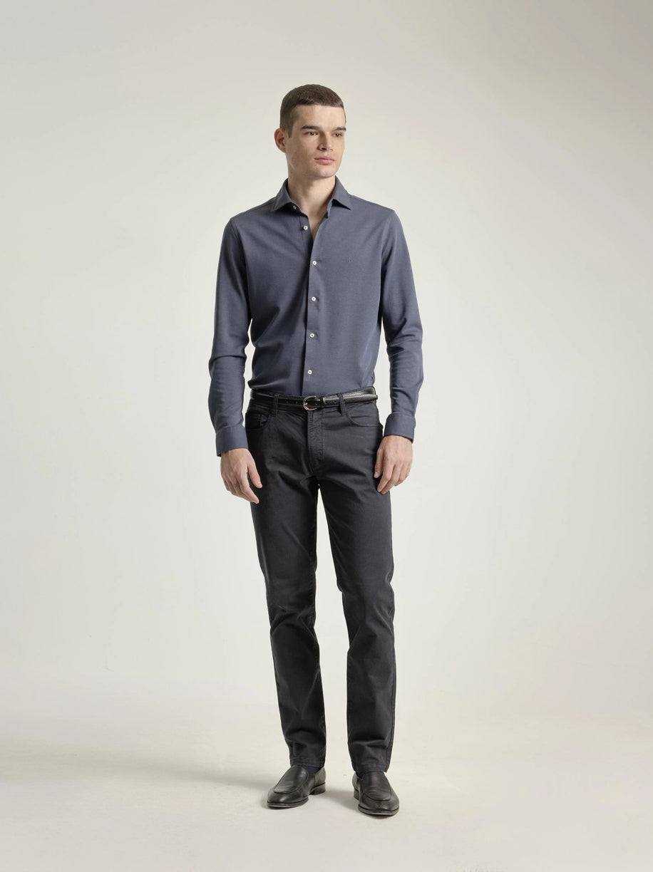 PANTALON 5 BOLSILLOS MARINO PUROEGO