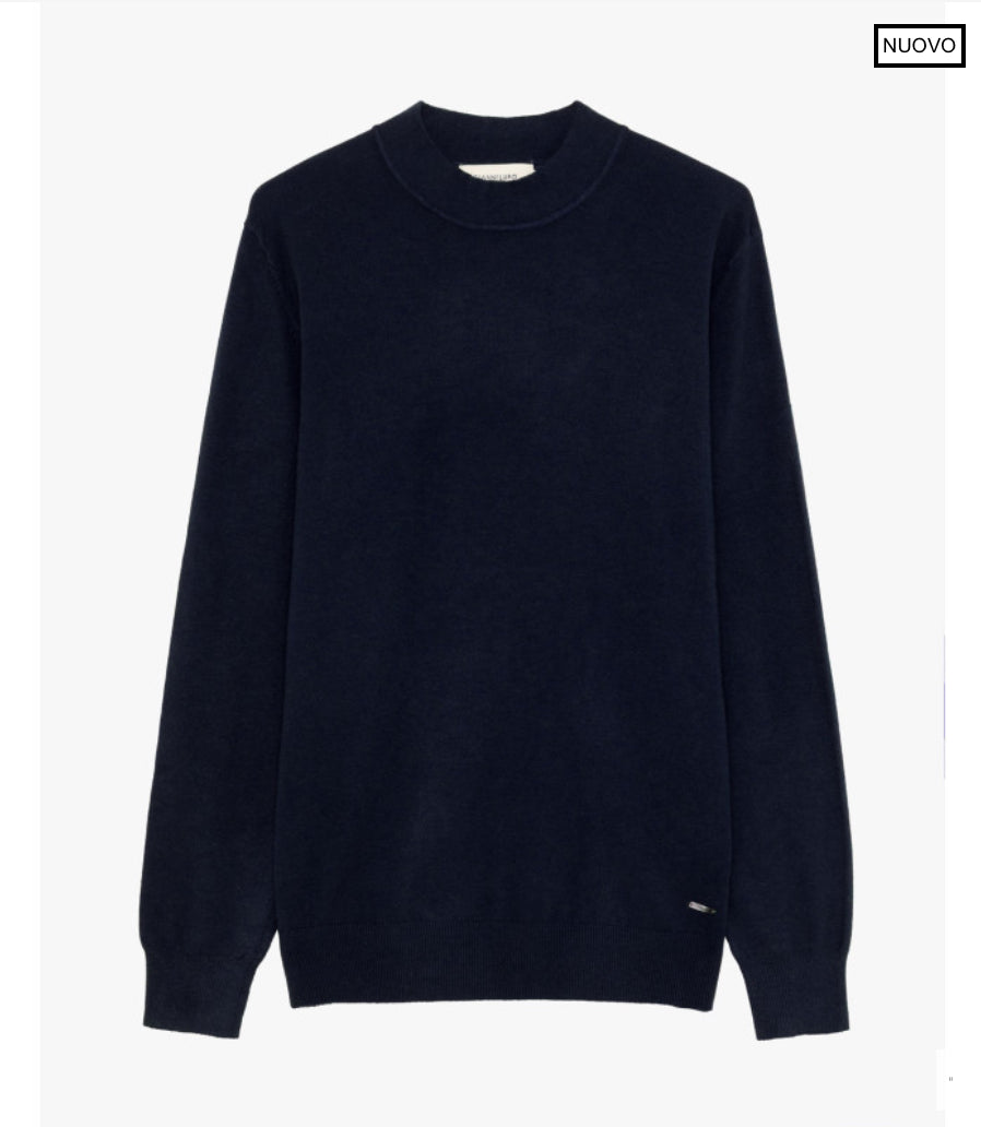 JERSEY C/PERKING AZUL OSCURO GIANNI LUPO