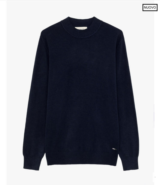 JERSEY C/PERKING AZUL OSCURO GIANNI LUPO