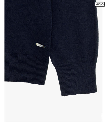 JERSEY C/PERKING AZUL OSCURO GIANNI LUPO