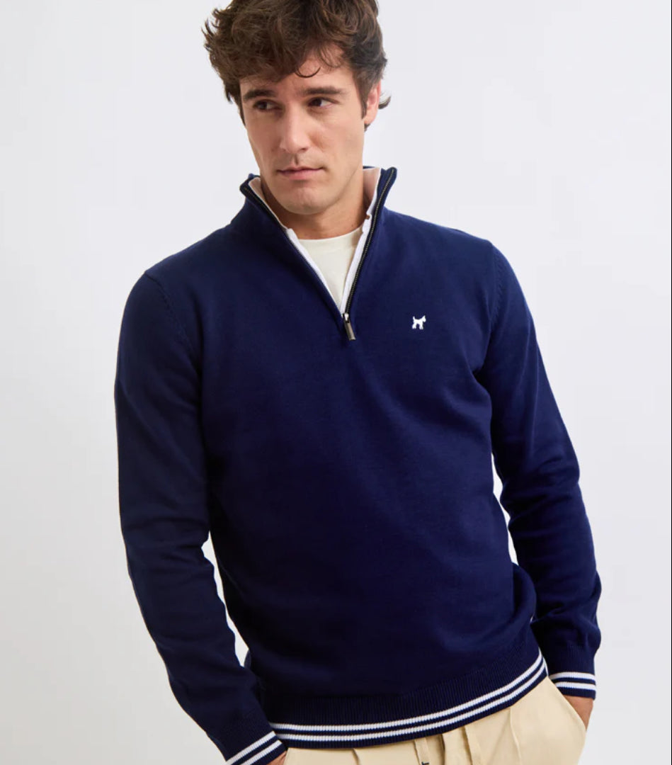 JERSEY MEDIA CREMALLERA CUELLO POLO WILLIOT