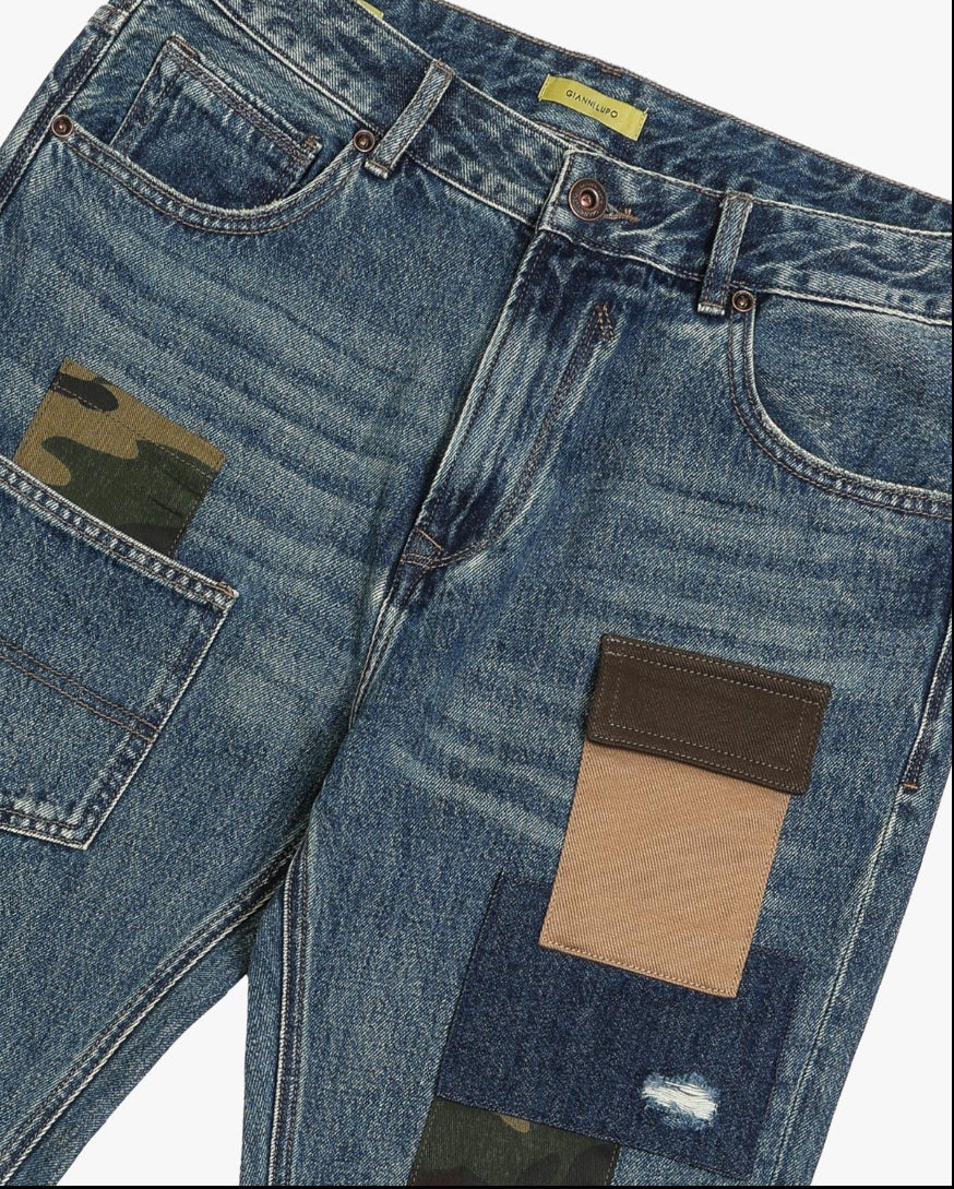 PANTALON TEJANO ÉTNICO GIANNI LUPO