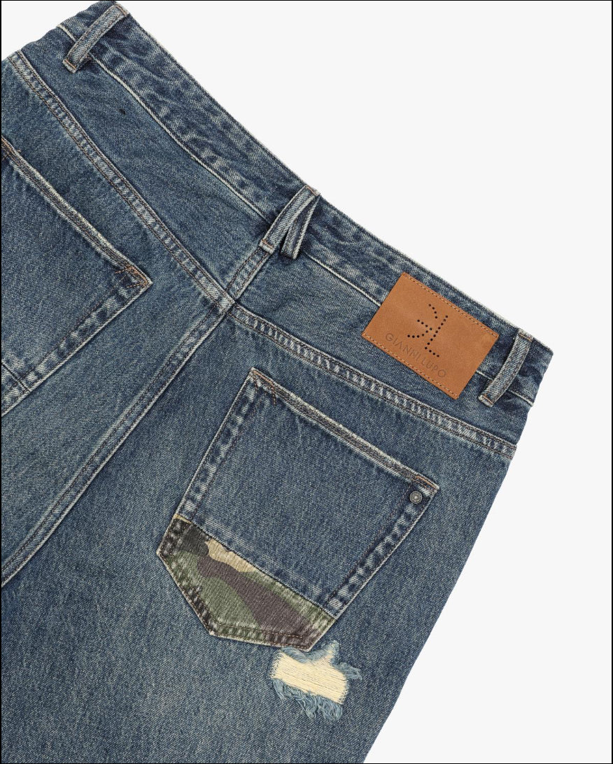 PANTALON TEJANO ÉTNICO GIANNI LUPO
