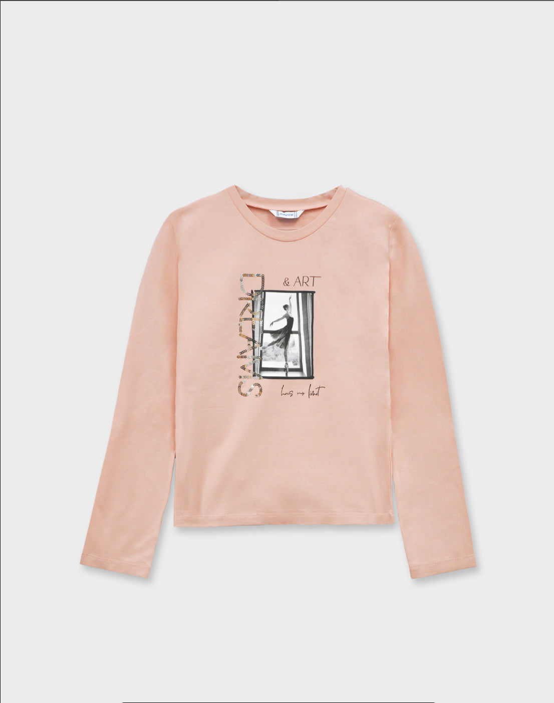 7017 CAMISETA CHICA NUDE MAYORAL