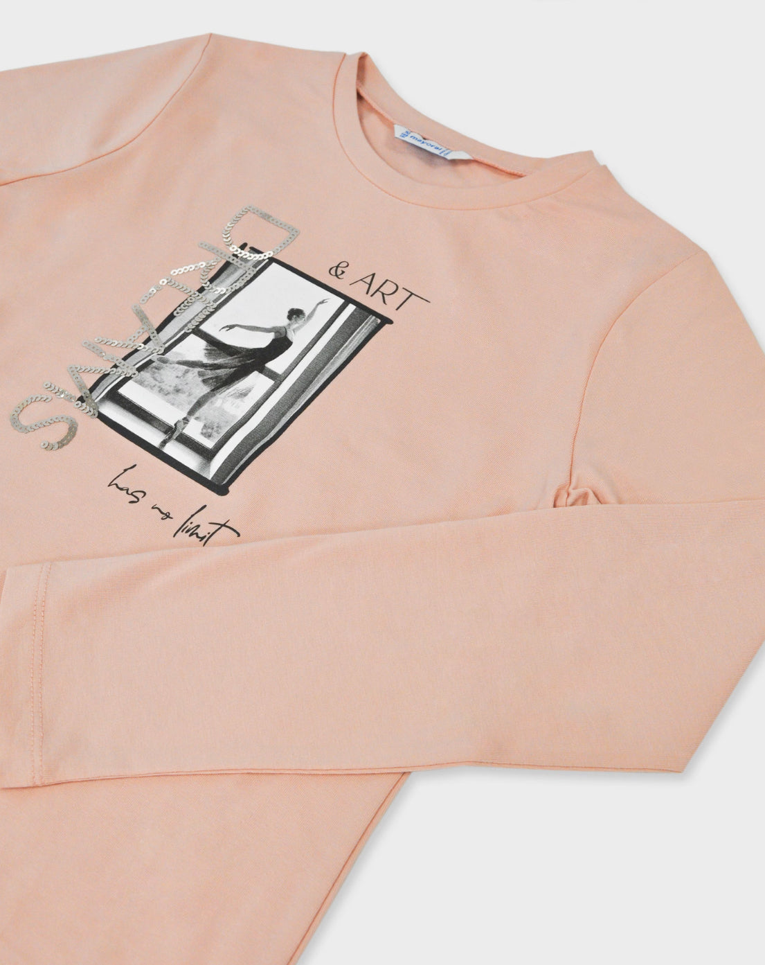 7017 CAMISETA CHICA NUDE MAYORAL
