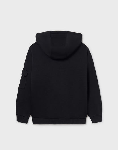 7403 SUDADERA CONTRASTE CHICO NEGRO MAYORAL