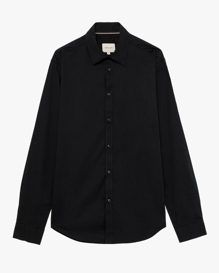 CAMISA SLIM FIT NEGRA GIANNI LUPO