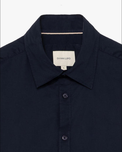 CAMISA SLIM FIT AZUL MARINO GIANNI LUPO