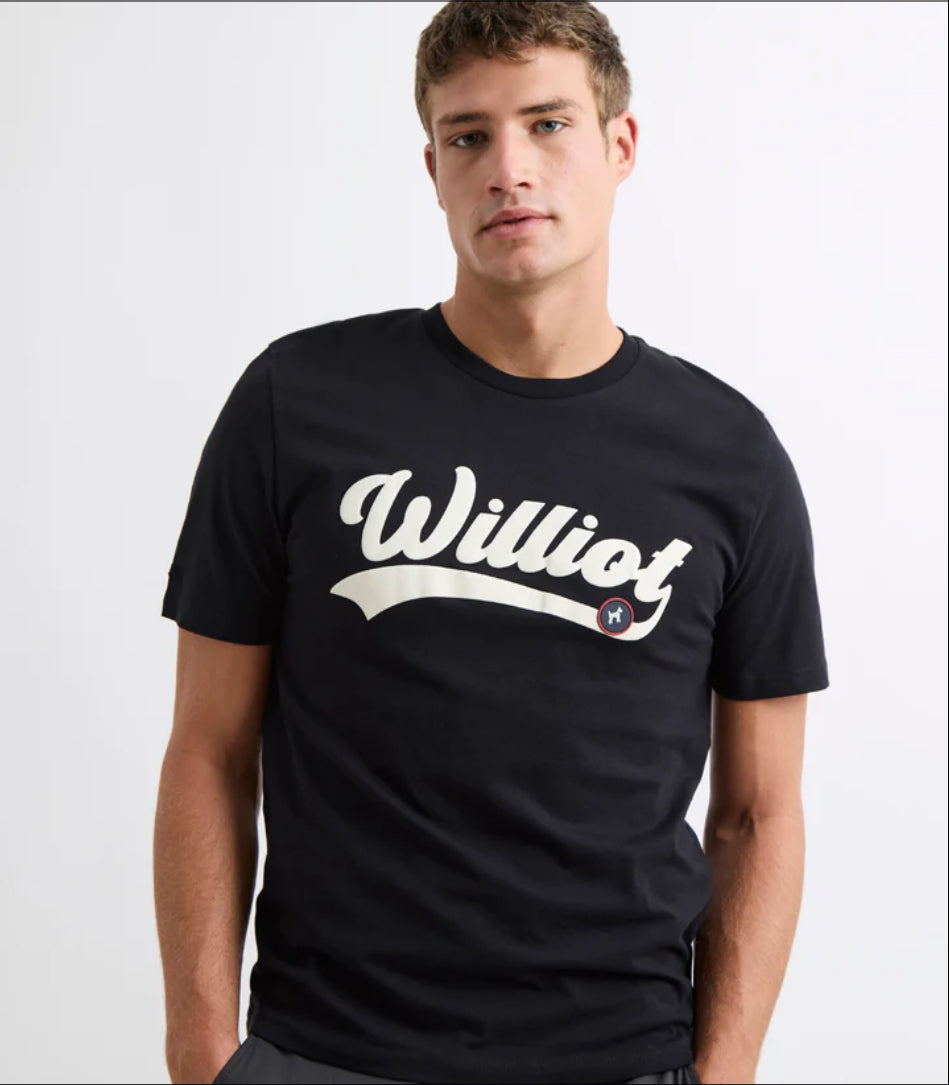 CAMISETA LOGO VINTAGE NEGRO WILLIOT