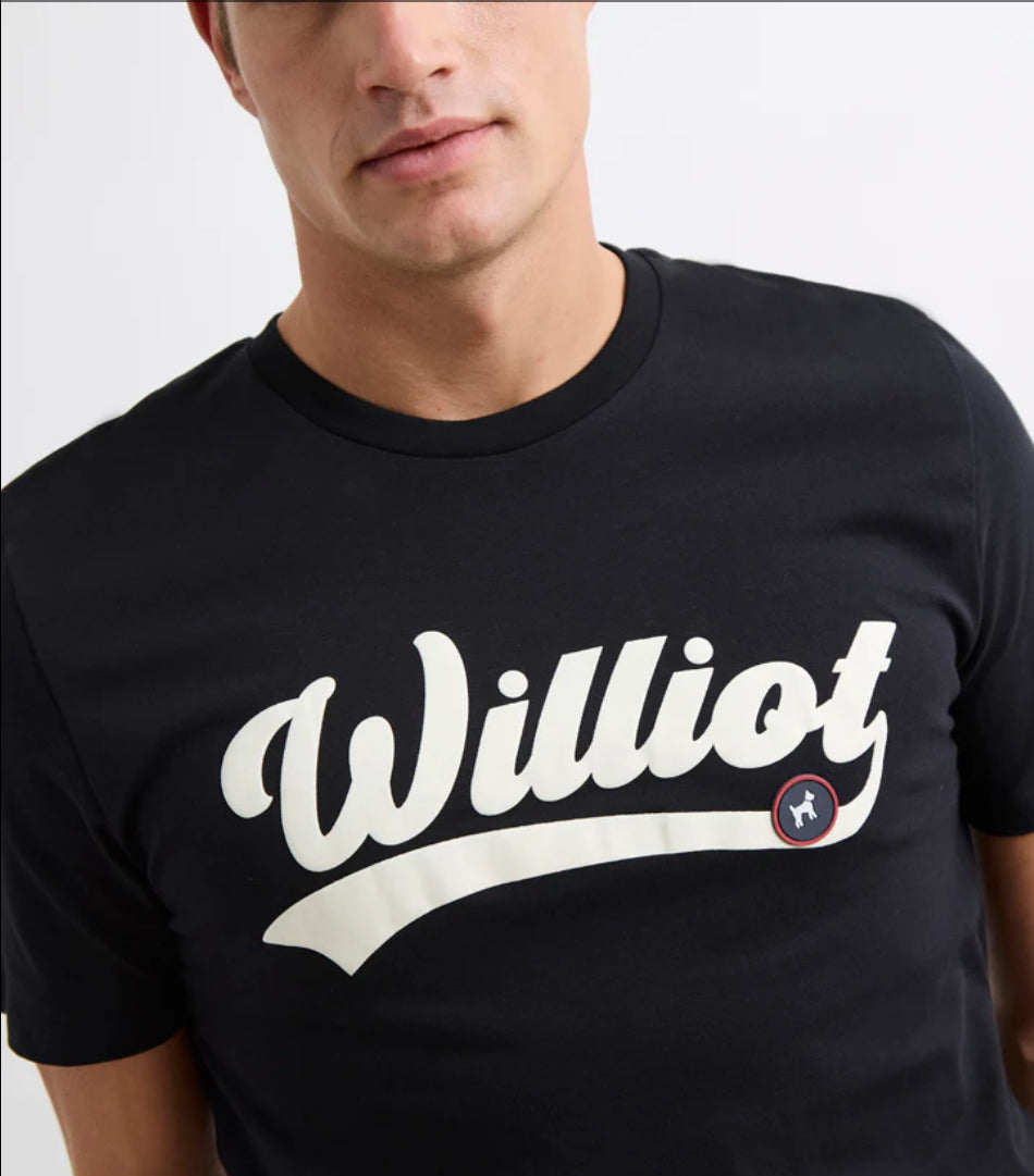 CAMISETA LOGO VINTAGE NEGRO WILLIOT