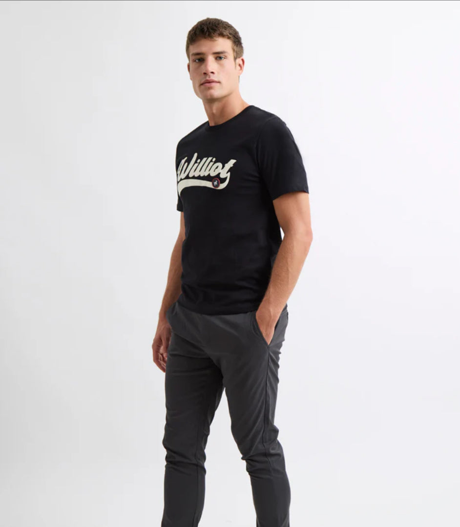 CAMISETA LOGO VINTAGE NEGRO WILLIOT