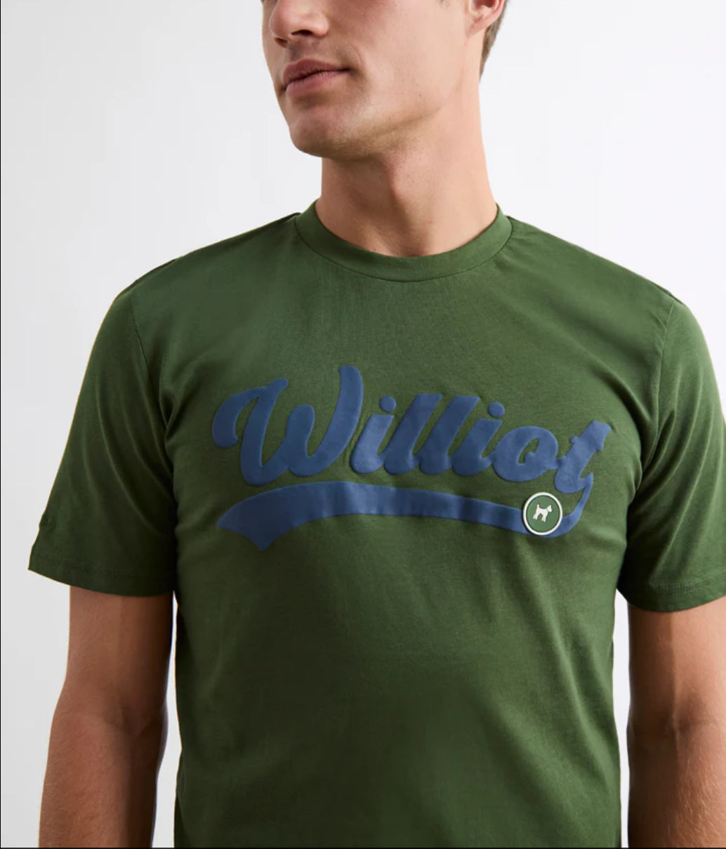 CAMISETA LOGO VINTAGE VERDE WILLIOT