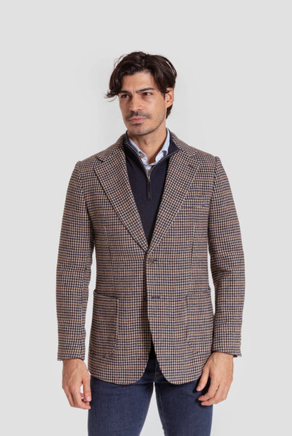 BLASIER PATA DE GALLO MARRÓN A LA VAQUERA