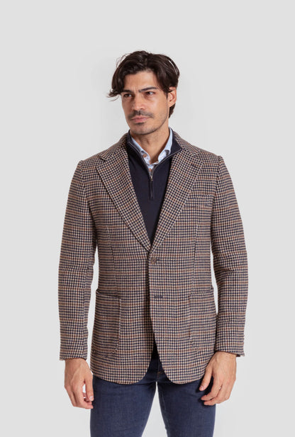 BLASIER PATA DE GALLO MARRÓN A LA VAQUERA