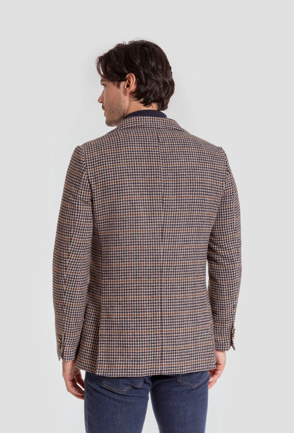 BLASIER PATA DE GALLO MARRÓN A LA VAQUERA